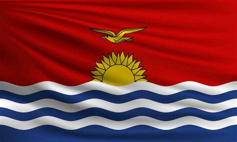 Vector Flag Of Kiribati Vector Art At Vecteezy