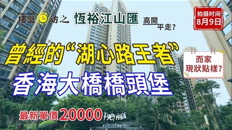 恆裕江山匯｜樓盤實時看 最新樓盤實況系列第十五集 湖心路46萬㎡濕地大城 香海大橋橋頭堡 恆裕江山匯 實時航拍最新進展！ Youtube