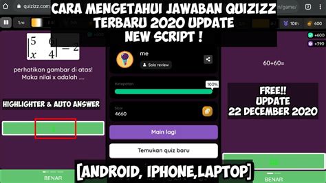 Cara Mengetahui Jawaban Dari Quizizz Hutomo