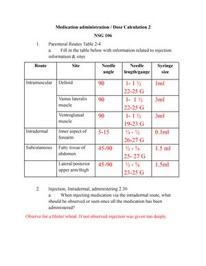 Tte Med Admin Dose Calc Medication Administration Dose Calc