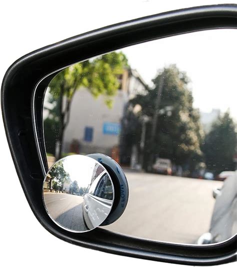 Blind Spot Mirrors For Cars Beskoohome Waterproof 360°rotatable Convex Rear View Mirror For