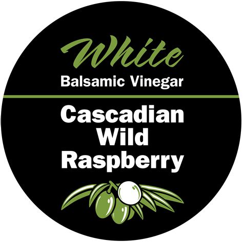 Cascadian Wild Raspberry White Balsamic Vinegar The Olive Experience