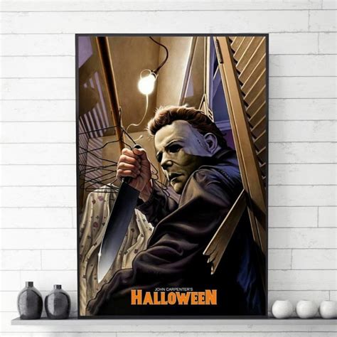 Michael Myers Halloween Home Decor Poster Canvas - Kaiteez