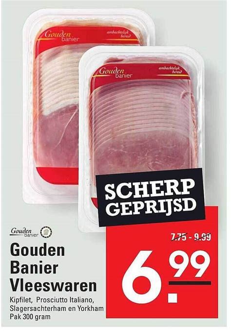 Gouden Banier Vleeswaren Aanbieding Bij Sligro