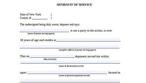 Free 7 Sample Personal Affidavit Forms In Pdf Ms Word