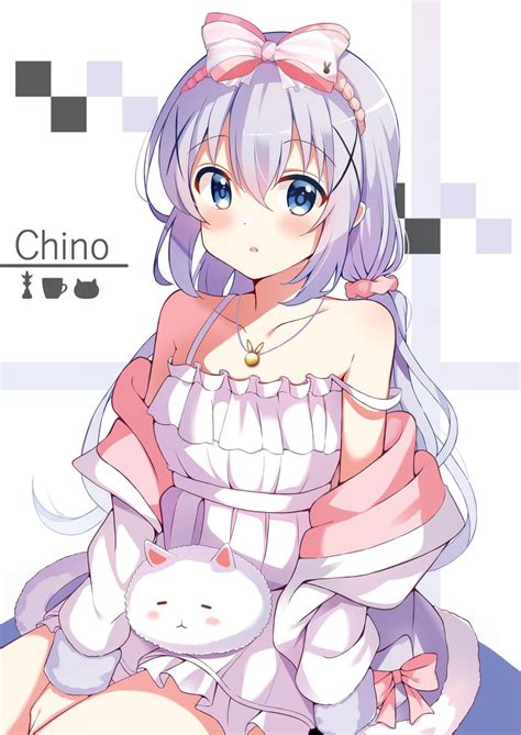 Kafuu Chino And Tippy Gochuumon Wa Usagi Desu Ka Drawn By Azunyan