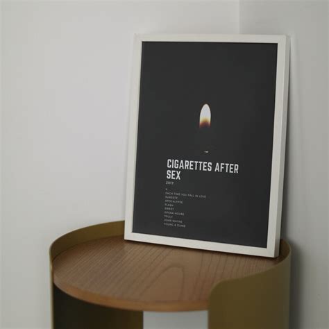 Cigarettes After Sex Poster Tracklist Poster Album Poster