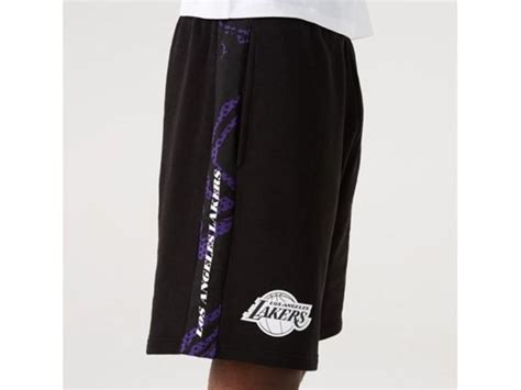 Comprar New Era Pantalón Corto Nba Print Panel Short Los Ángeles Lakers Black Por 43 20