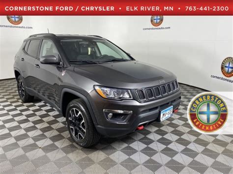 Pre Owned 2021 Jeep Compass Trailhawk 4 Door Suv In Elk River C7498 Cornerstone Ford