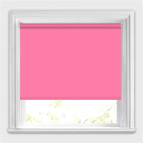 Bright Vibrant Pink Blackout Roller Blinds Made To Measure