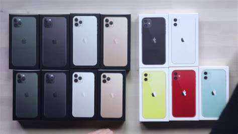 Unboxing Every Iphone 11 Iphone Pro Iphone Pro Max فتح صندوق ايفون ١١