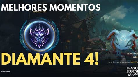 MELHORES JOGADA NO DIAMANTE 4 LOL WILD RIFT Gamer Lol Wildrift