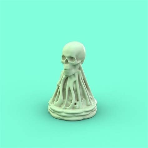 Skull Pawn Chess Piece 3d Model 3d Printable Cgtrader