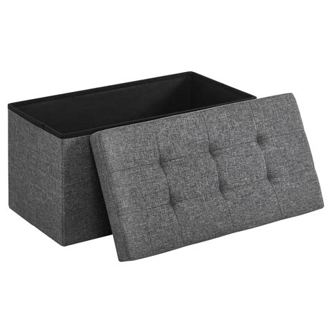 Songmics 30 Inches Folding Storage Ottoman Bench For Sale Mesa Az