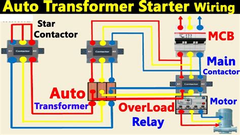 Connection Diagram Of Autotransformer Starter Auto Transform