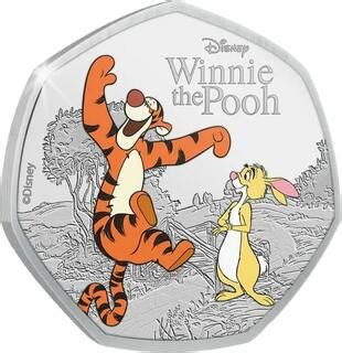 50 Cents Elizabeth II Posthumous Tigger And Rabbit Solomon