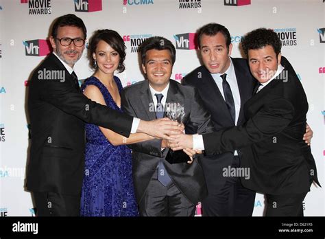 Michel Hazanavicius Thomas Langmann Berenice Bejo Jean Dujardin And