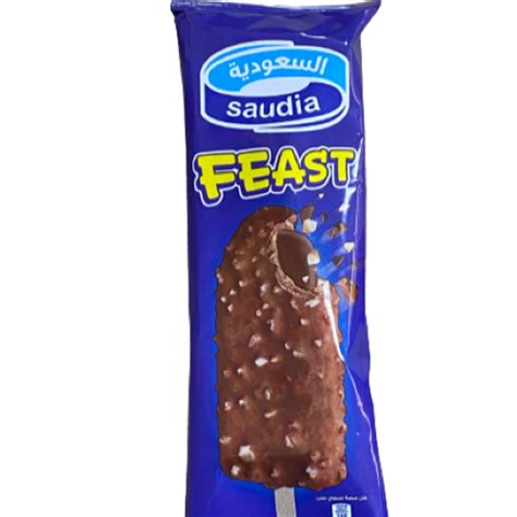 Buy Saudia Ice Cream Baboo Choco Stick Feast 80 Ml Online In Bahrain