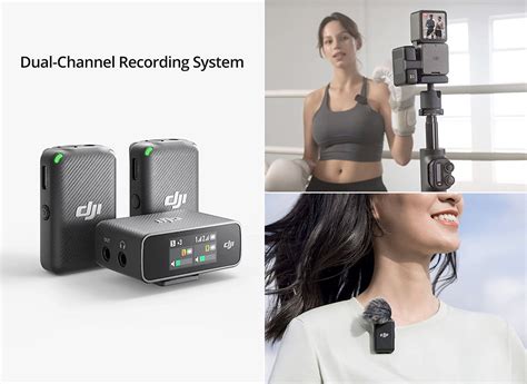 Dji Mic Dual Wireless Microphone System Officially Launches Here S A