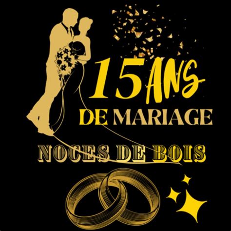 Buy 15 An De Mariage Noces De Bois Cadeau Noce De Mariage Pour