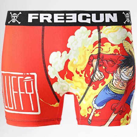 Freegun Boxer One Piece Luffy Rouge Laboutiqueofficielle