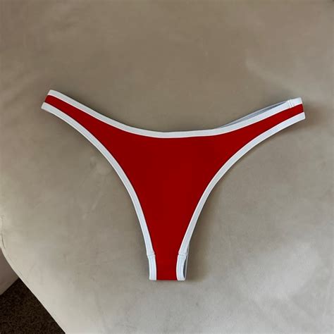 Hoaka Swimwear Swim Brand New Hoaka Swimwear Red Bikini With Tags