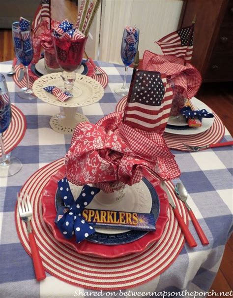 4th Of July Tablescape For Four Budget Friendly 4th Of July 4th Of