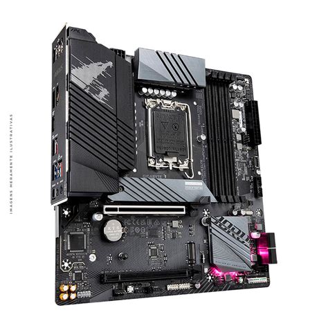 Placa M E Gigabyte B M Rev Matx B M Aorus Elite