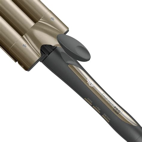 Infinitipro By Conair Large Triple Barrel Waver Matallic Grey