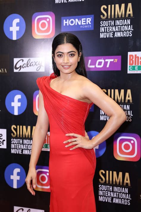 Rashmika Mandanna at SIIMA Awards 2021 – Telugu Nestam