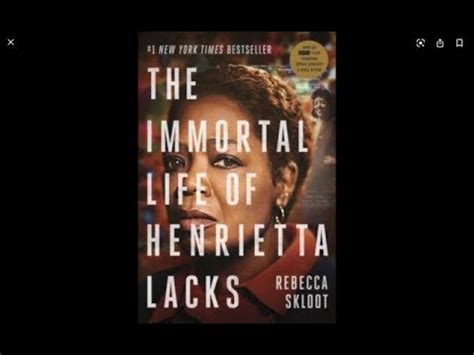 The Immortal Life Of Henrietta Lack By Rebecca Skloot Audiobook