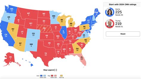 Cnns New Road To 270 Shows How The Election Has Grown More Competitive