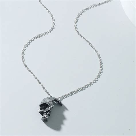 Cheap Skull Pendant Skeleton Pendant Choker Skull Necklace Women