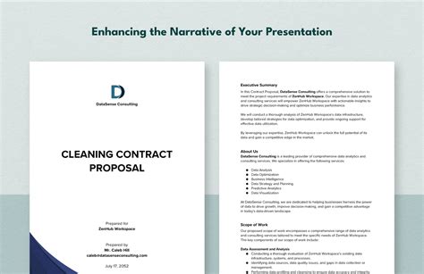 Contract Proposal Template in Pages, Word, Google Docs - Download ...