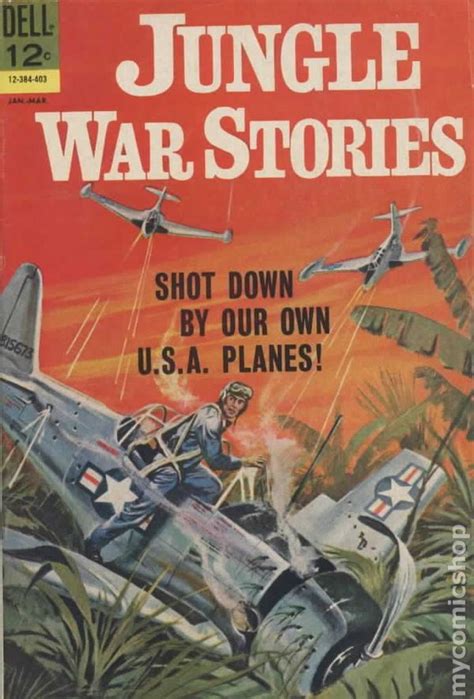 Jungle War Stories 1962 1965 Dell Comic Books