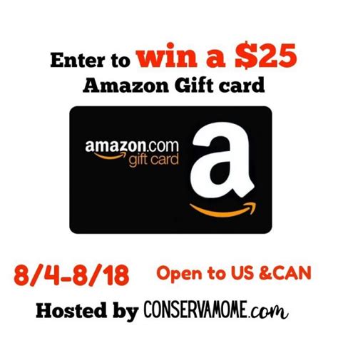 Enter to Win the $25 Amazon Gift Card Giveaway!