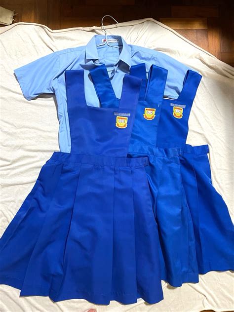 Rivervale Primary School Uniform Pinafore, Babies & Kids, Babies & Kids Fashion on Carousell