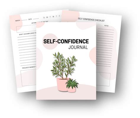 Boosting Self Esteem Workbook Template Cool Bean Design