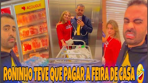 RONINHO FOI FAZER FEIRA DE CASA E MALU MOSTROU O DIA DO PEDIDO DE