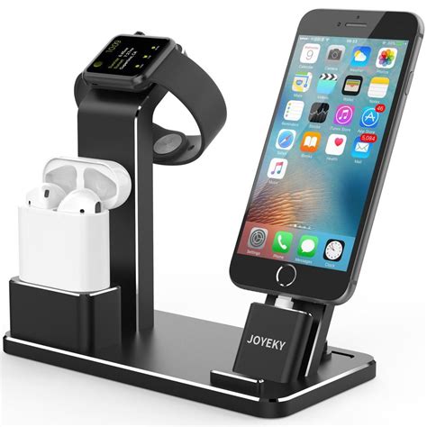 Apple Watch Charger Jesky Apple Watch Stand Dock Airpods Accessories Aluminum Iphone Dock