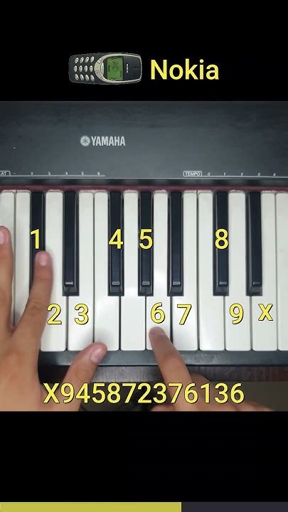 Nokia Ringtone Piano Tutorial Wasiq Shahzad Shorts Youtube