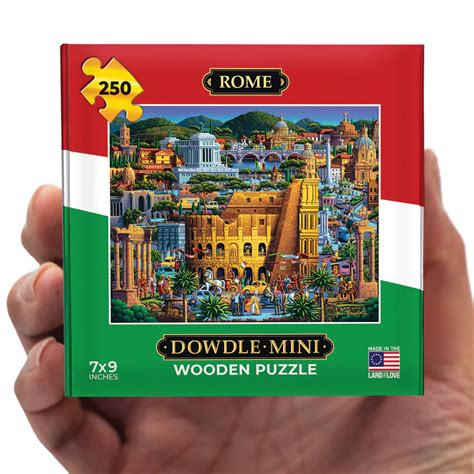 Rome Mini Puzzle Pieces Dowdle Folk Art Puzzle Warehouse