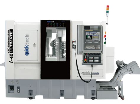 Quicktech Ultimate 10 Axis Twin Spindle Millturn Centers With Dual B