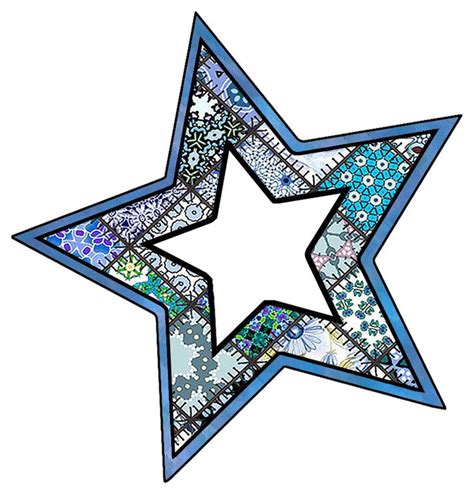 Star Scrapbook With Unique Designs