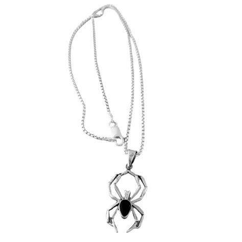 Y2k Spider Pendant Necklace Vonvex