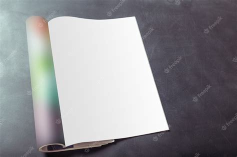 Premium Photo | Magazine pages