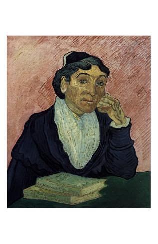 Madame Ginoux With Pink Background Art Print Vincent Van Gogh Art