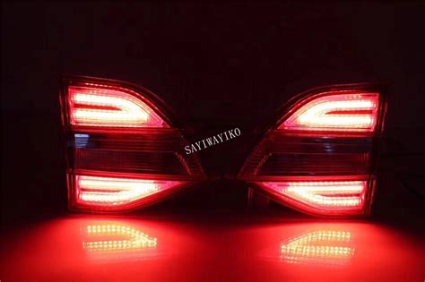 Luz Trasera Led Para Coche Reflector De Parachoques Luz Antiniebla De