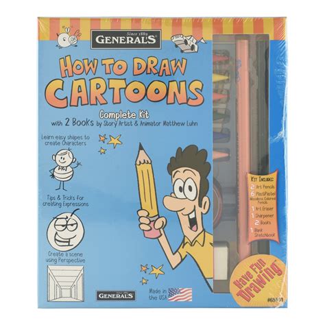 Buy General How To Draw Cartoons Kit