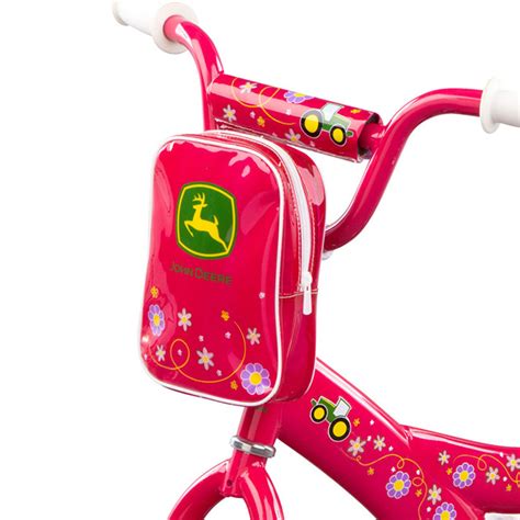 John Deere 16 Inch Pink Bike Fat Brain Toys